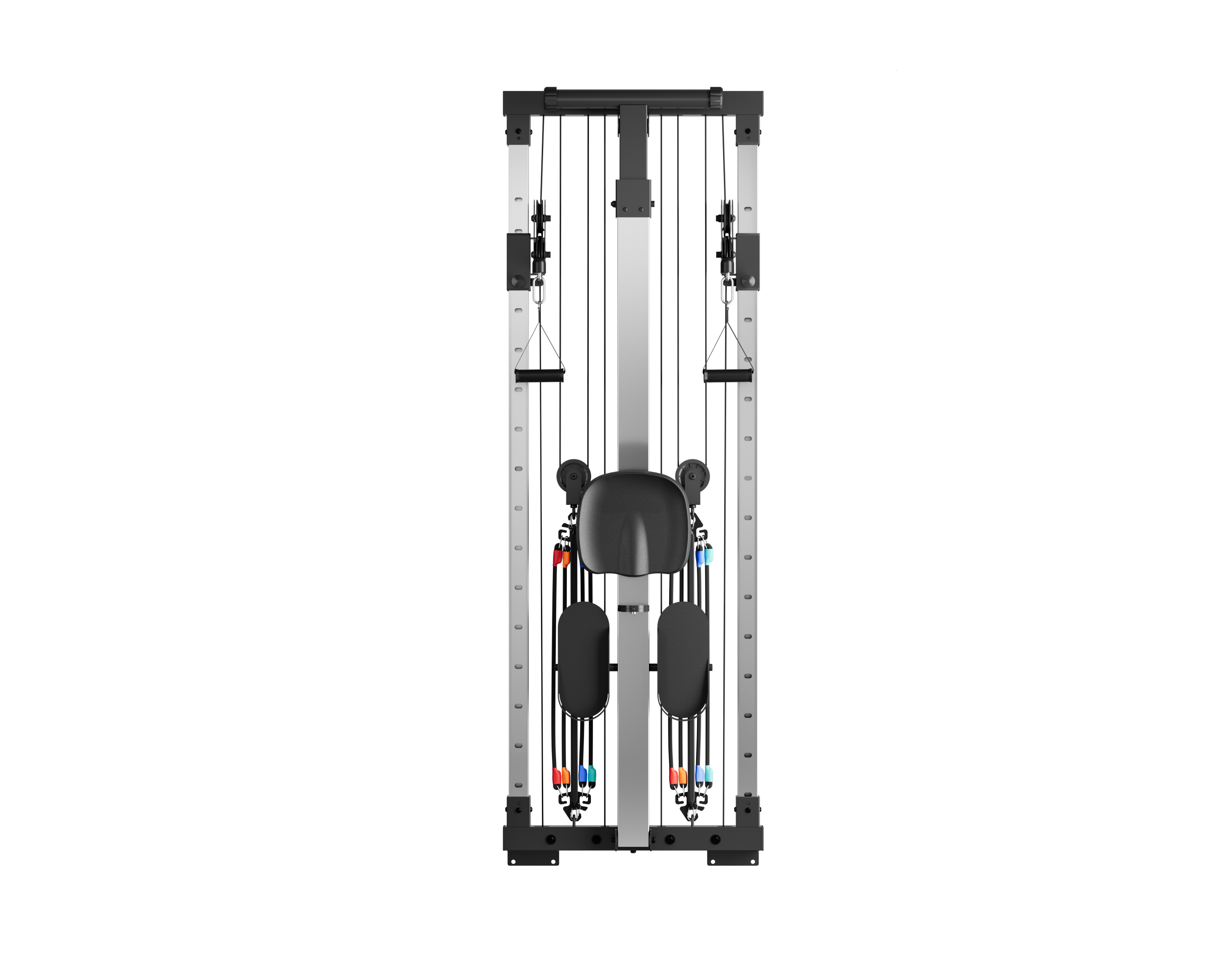 Wall Mounted Rower Wall-mounted foldable VRT pulley system rower - FunctionX